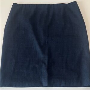 Elegant Dark Blue Pencil Skirt